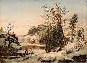 Samuel Lancaster Gerry New England Early Winter France oil painting artist